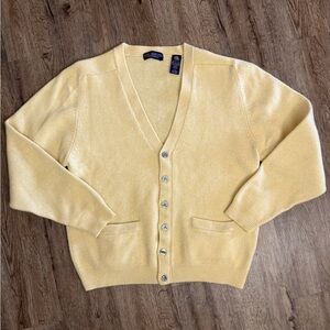 John Ashford • Lambswool Cardigan Sweater